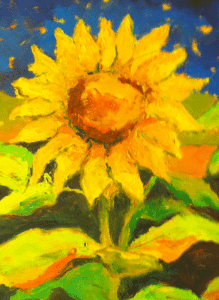 Sunflower, private collection
